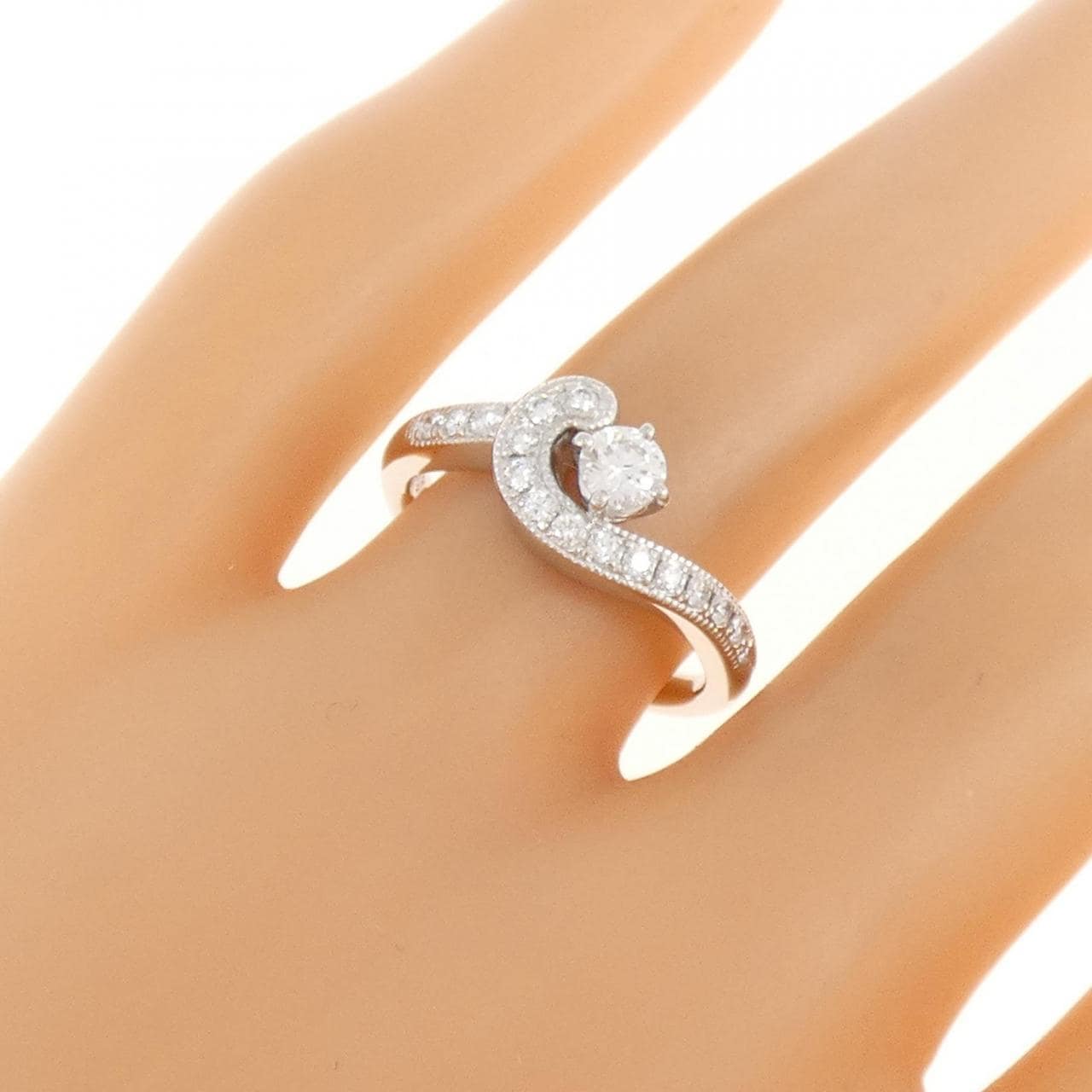 PT900 ダイヤモンド リング 0.40CT