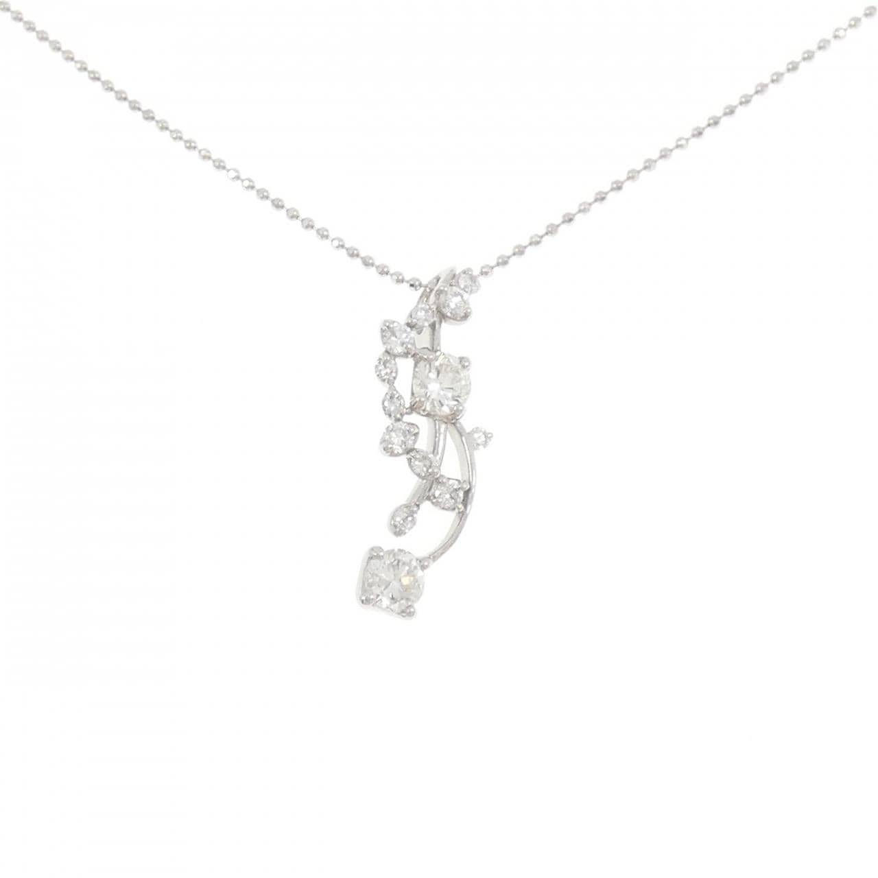 PT900/PT850 ダイヤモンド ネックレス 0.55CT