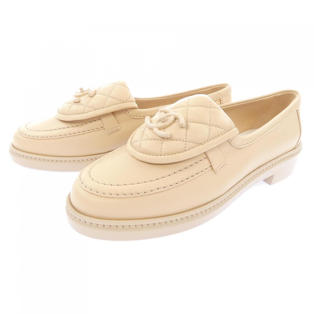 シャネル CHANEL ターンロック モカシン G45474B15482 シューズ