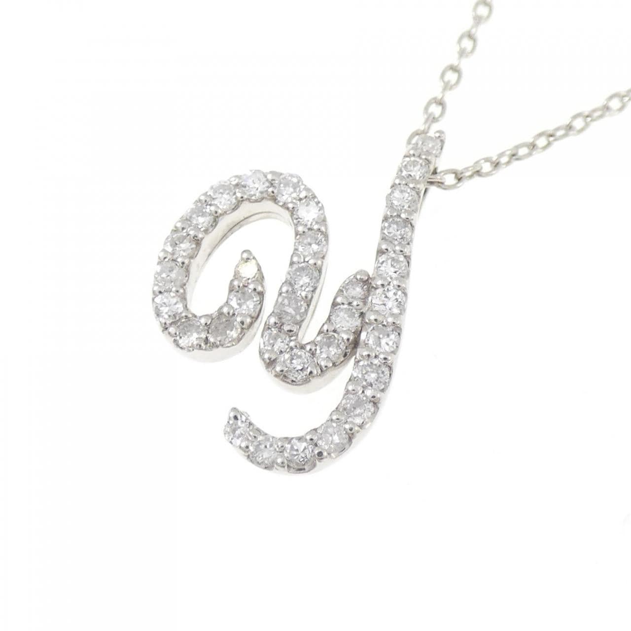 PT900/PT850 ダイヤモンド ネックレス 0.20CT