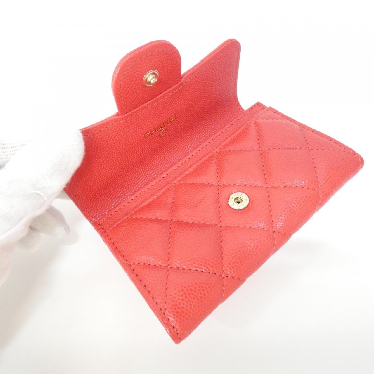 シャネル タイムレスクラシック ライン AP0214 カードケース