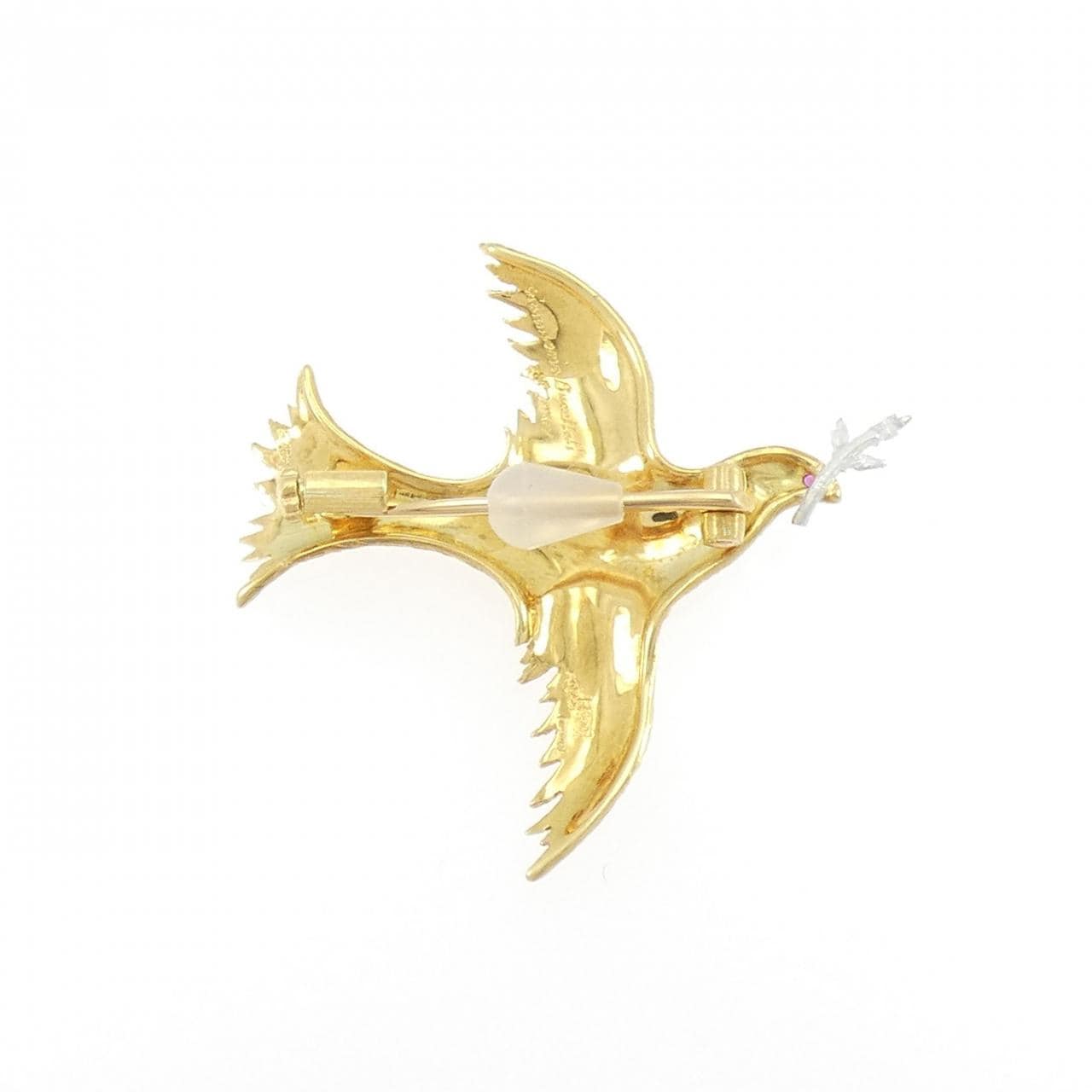 ジャンマリア ブチェラッティ ルビー ブローチ