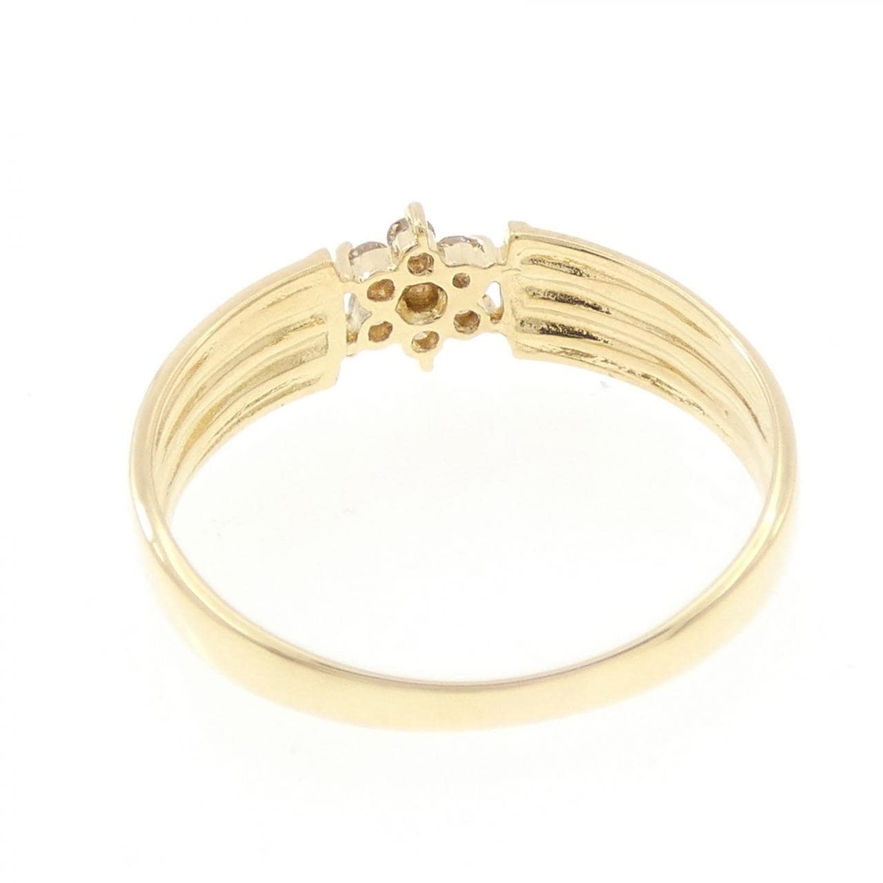 K18YG ダイヤモンド リング 0.10CT