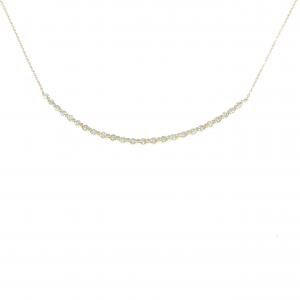 K18YG ダイヤモンド ネックレス 0.55CT