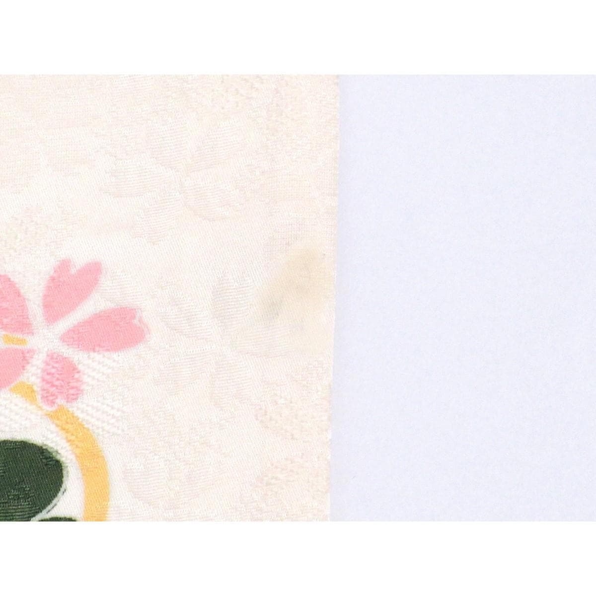 振袖　友禅金彩加工　刺繍入りボカシ染