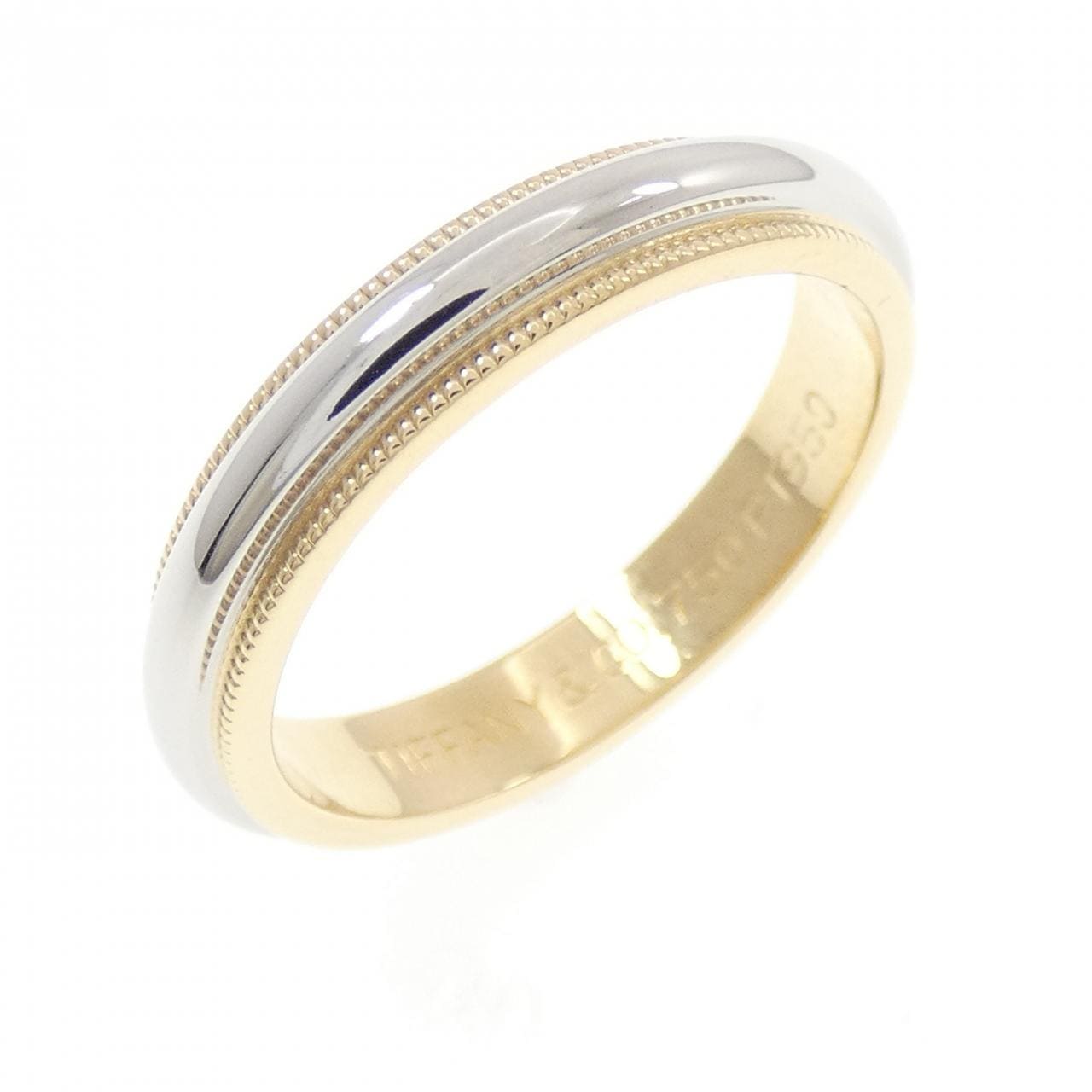 ティファニー ミルグレイン リング