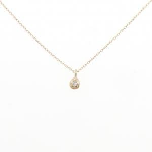 K10YG ダイヤモンド ネックレス 0.01CT