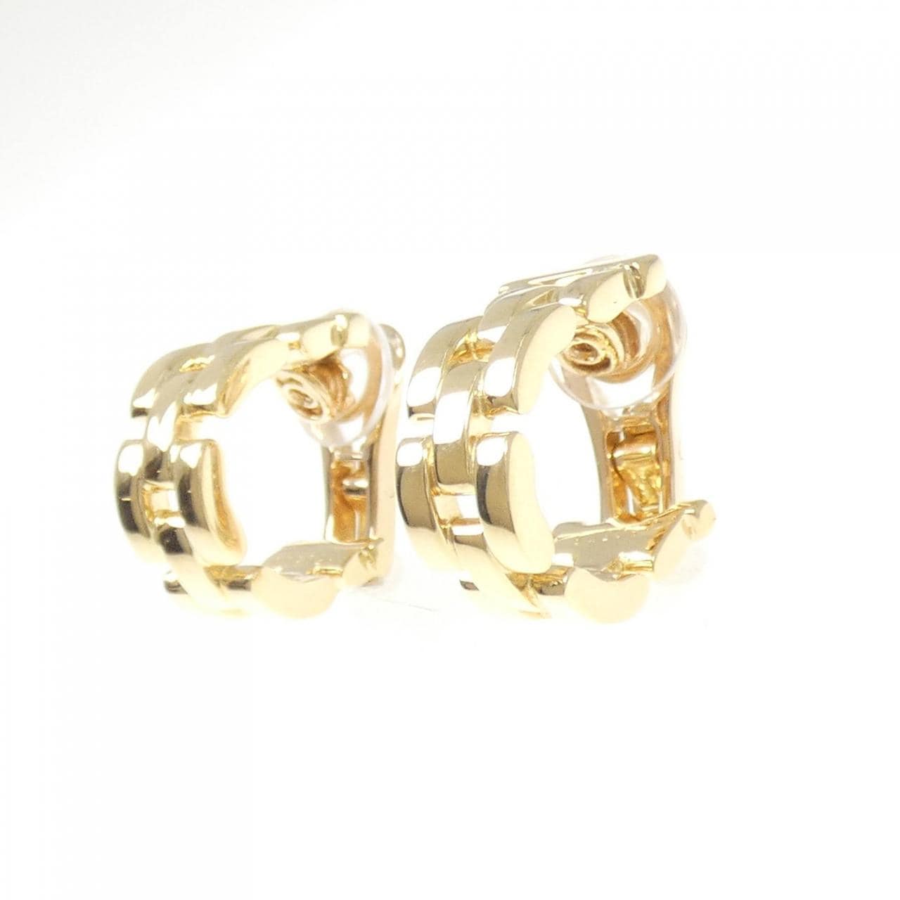 [vintage] Cartier Maillon Panthere Earrings