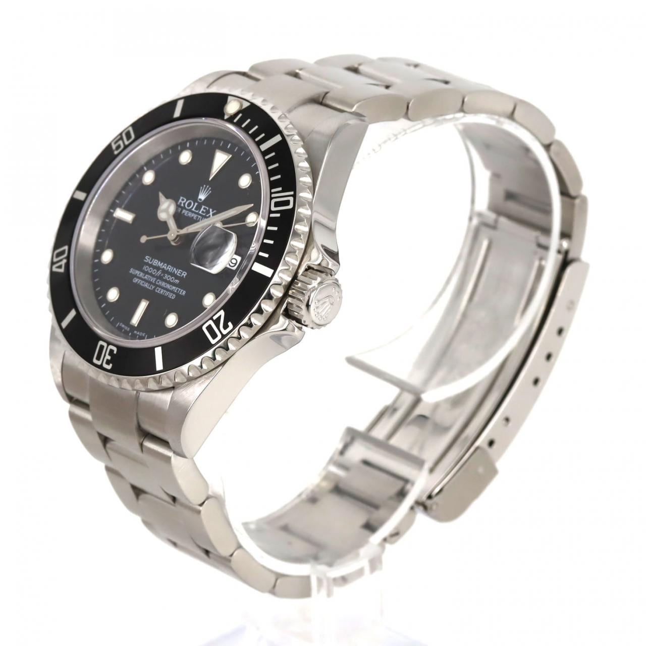 ロレックス サブマリーナーデイト 16610 SS 自動巻 D番