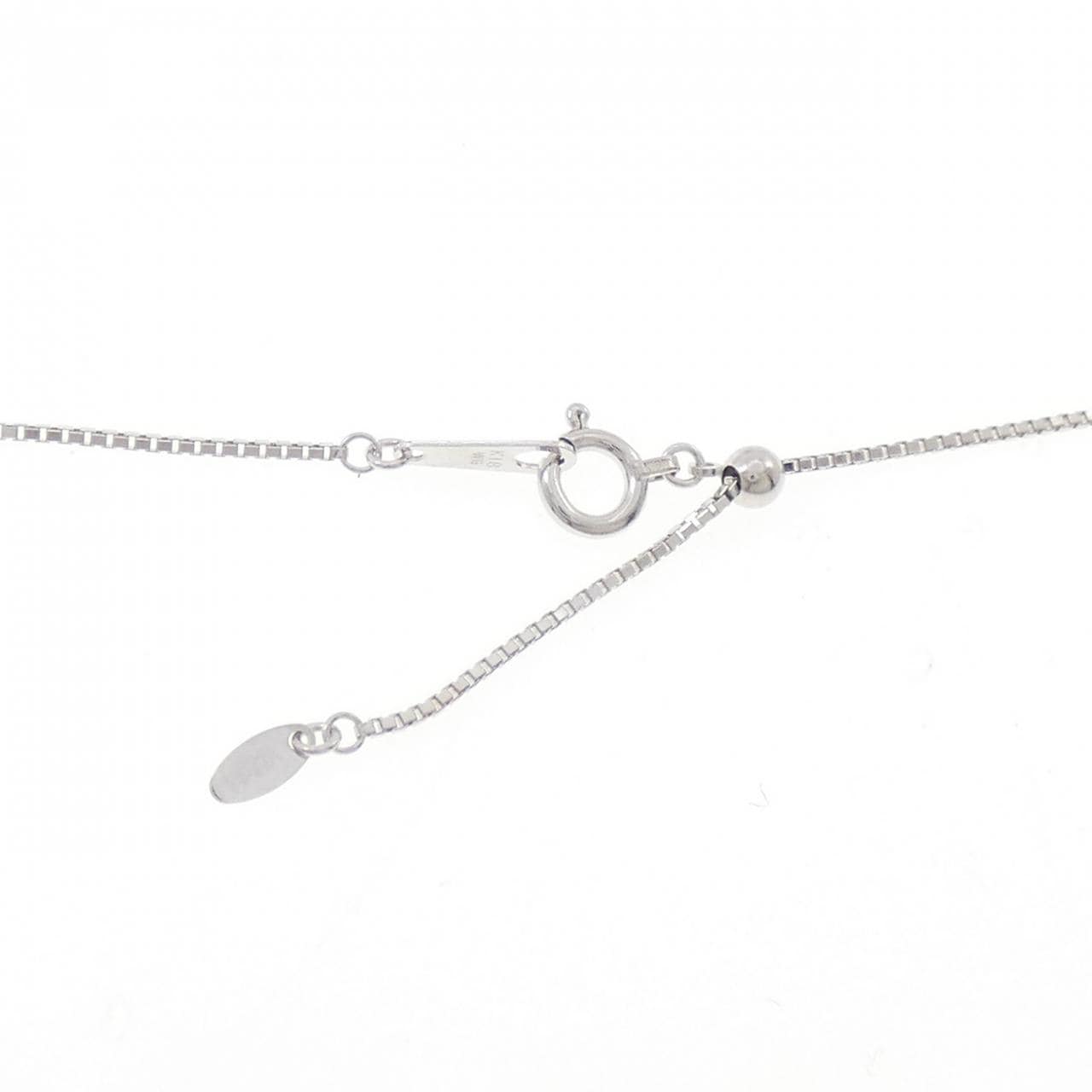 K18WG アメジスト ネックレス 16.96CT