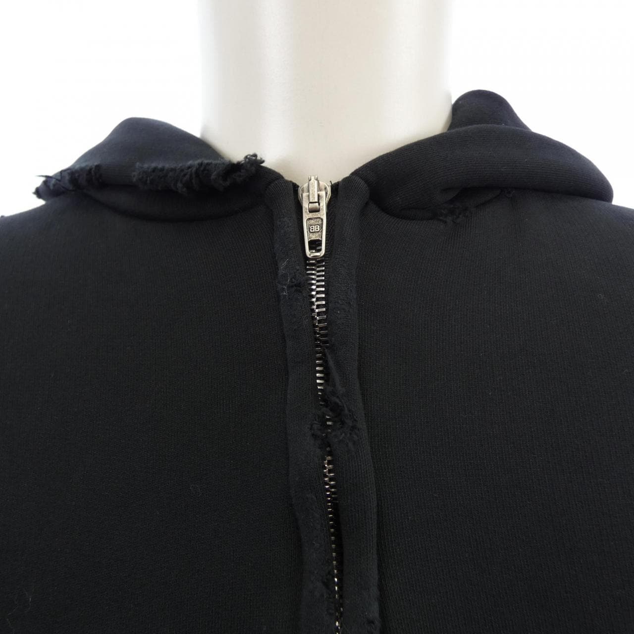 バレンシアガ BALENCIAGA クラックドエフェクト フード 744457 TQVA6 パーカー