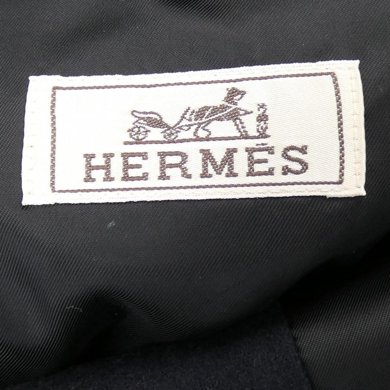 エルメス HERMES トレサージュ キュイール 364164HI スタジアム ジャケット