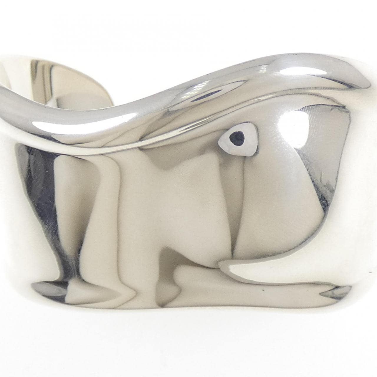 ティファニー ボーン カフ ナロー バングル