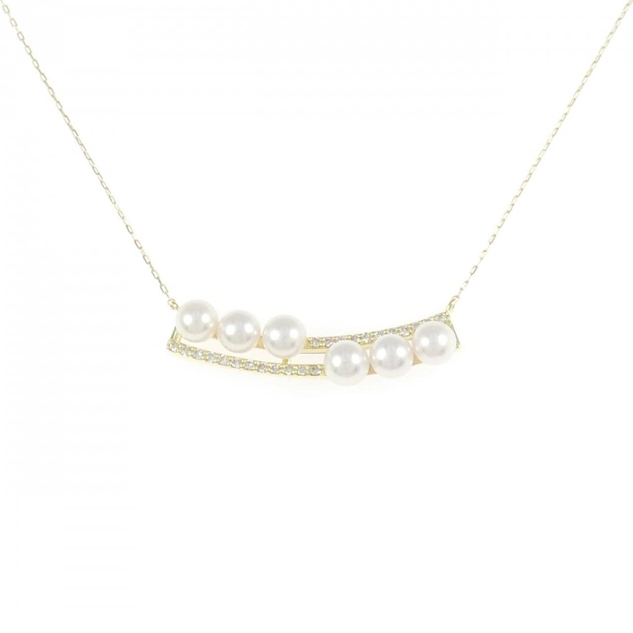 K18YG アコヤパール ネックレス