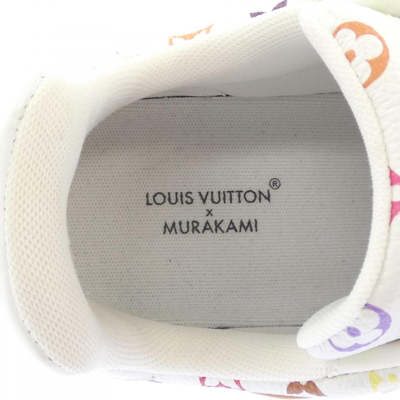ルイヴィトン LOUIS VUITTON MURAKAMI 村上隆　モノグラムマルチ LVトレイナー スニーカー