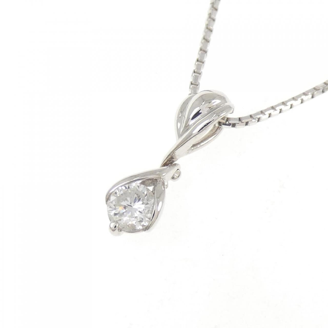 PT900/PT850 ダイヤモンド ネックレス 0.30CT