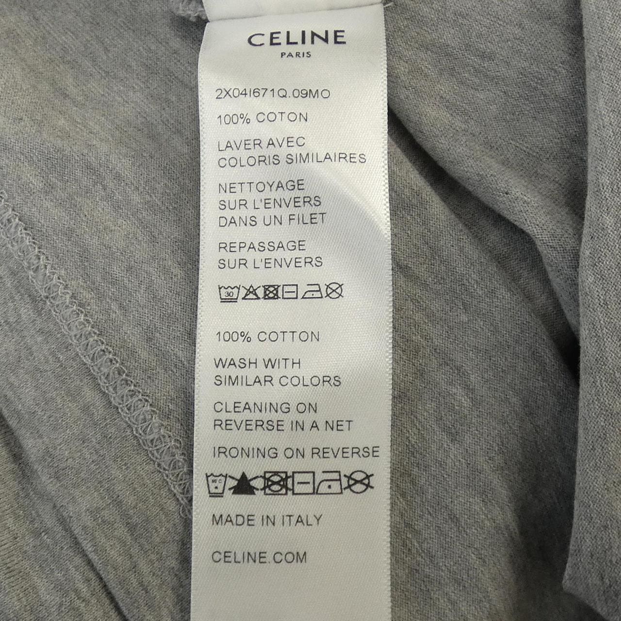 セリーヌ CELINE トリオンフ ルーズTシャツ 2X04I671Q Tシャツ