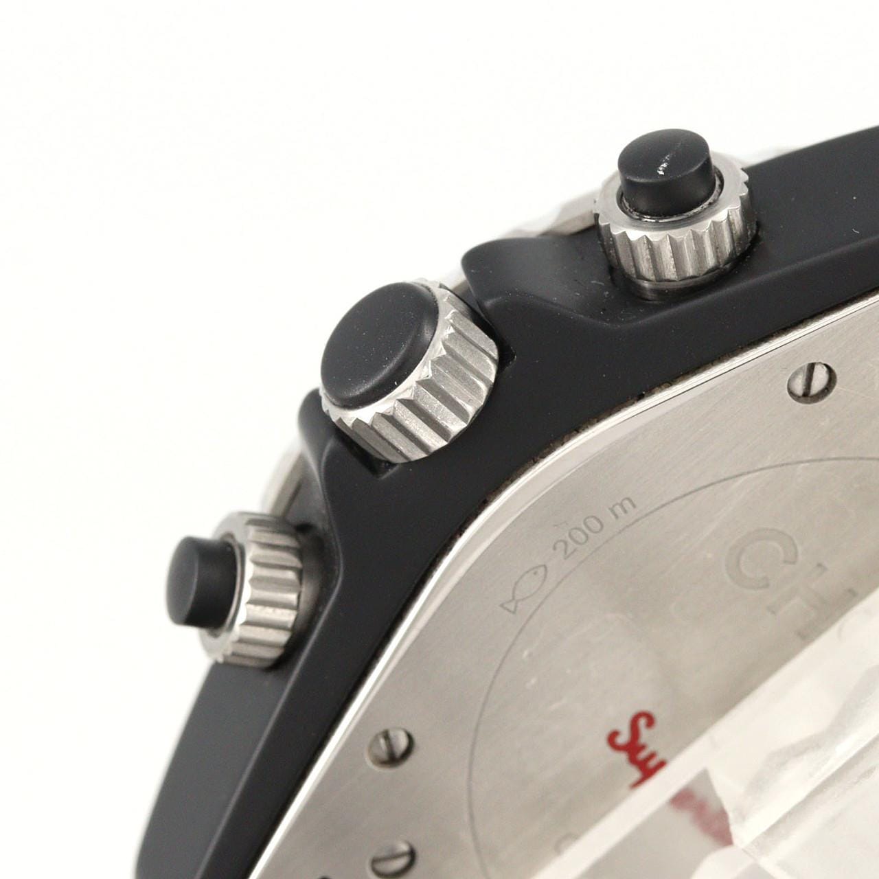 シャネル J12スーパーレッジェーラクロノグラフ セラミック H3409 セラミック 自動巻