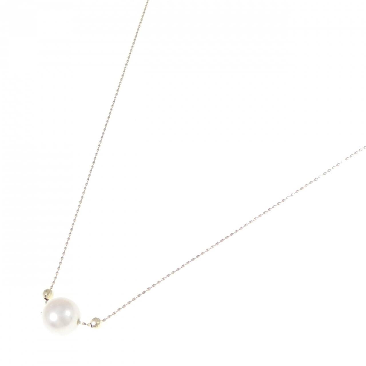 K10YG Akoya pearl necklace 8.7mm