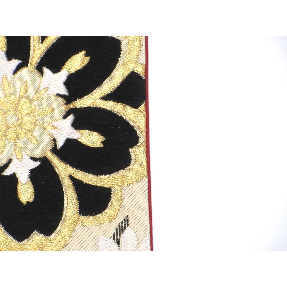 袋帯　モール入り　芯なし仕立