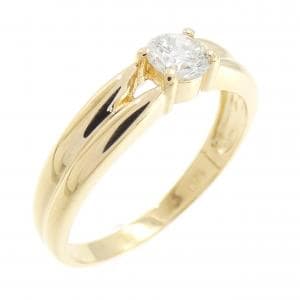 K18YG ダイヤモンド リング 0.24CT