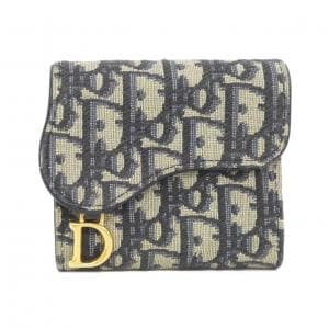 クリスチャンディオール DIOR OBLIQUE サドル ロータス ウォレット S5652CTZQ 財布