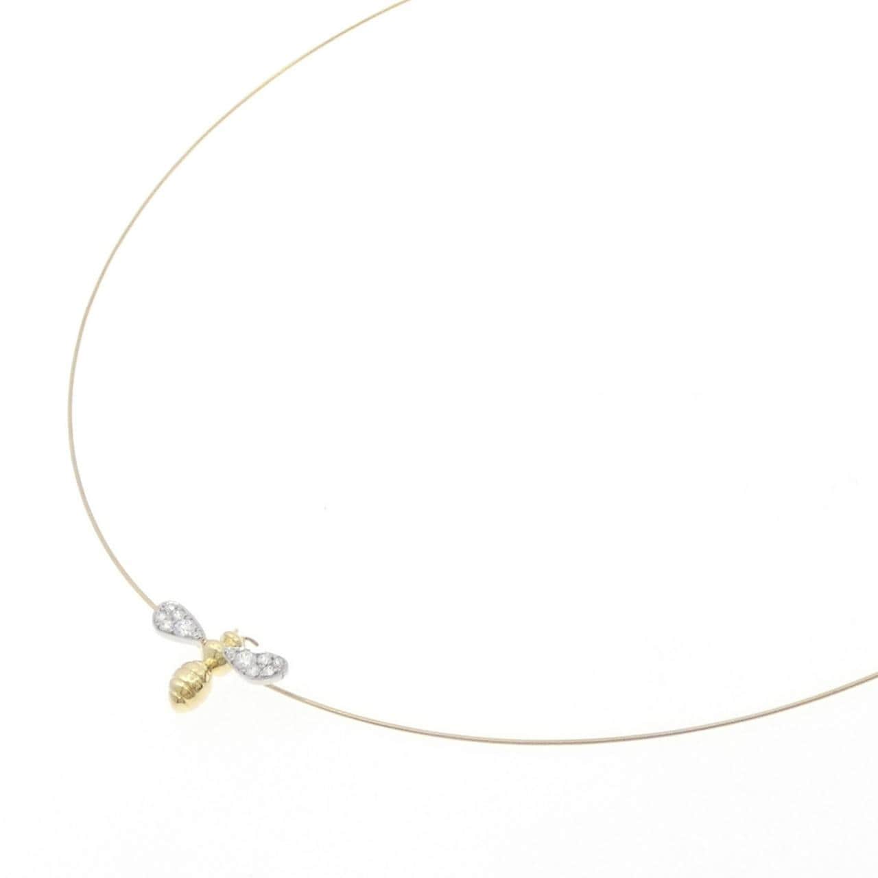 ギメル ビー ダイヤモンド ネックレス 0.176CT