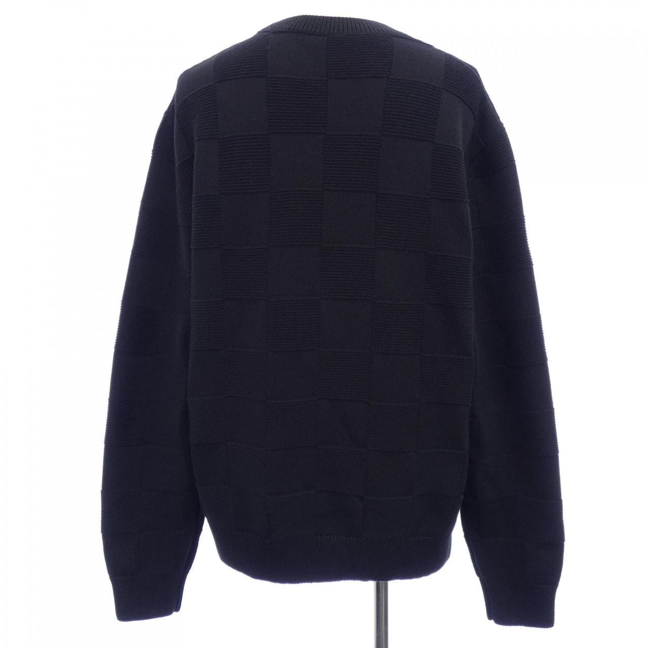 ルイヴィトン LOUIS VUITTON ダミエスティッチクルーネック HNN41WTBY ニット
