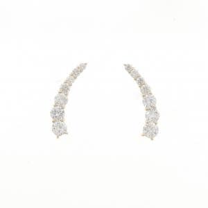 【リメイク】K10YG ダイヤモンド ピアス 0.46CT