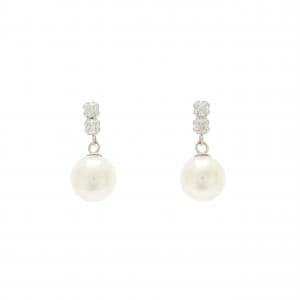 K14WG アコヤパール ピアス 6.2mm