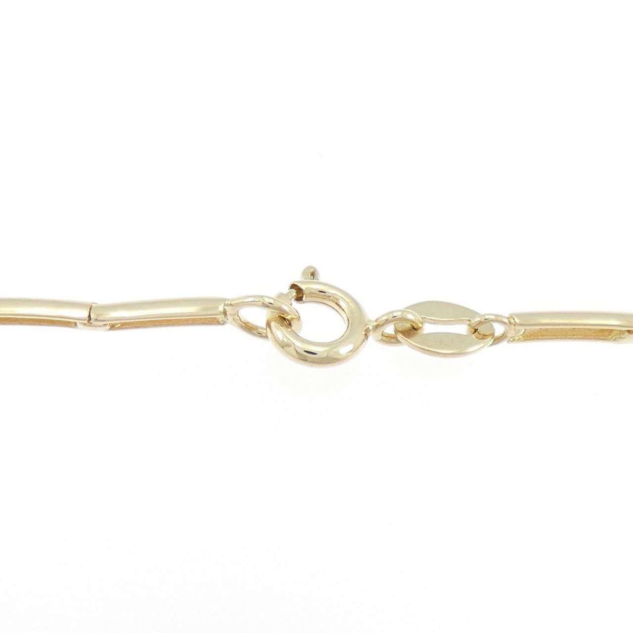 K14YG キュービック ブレスレット