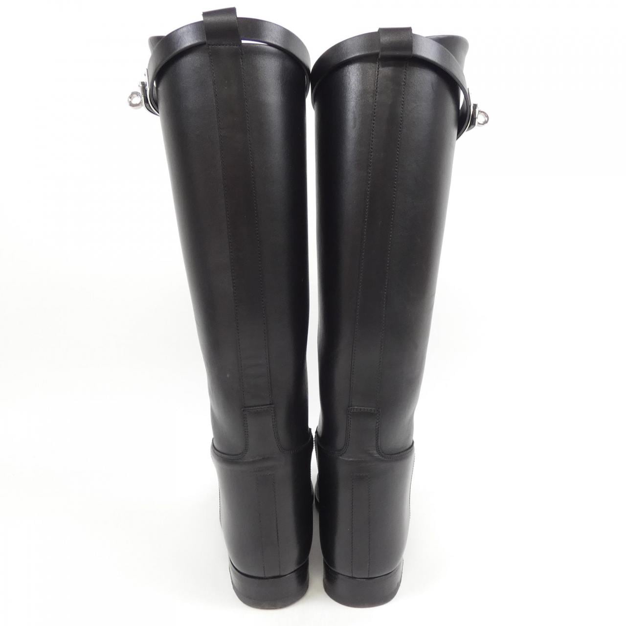 エルメス HERMES ジャンピング JUMPING ケリーバックル 042138Z ロングブーツ