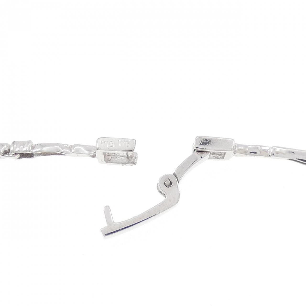 K18WG ダイヤモンド ブレスレット 0.20CT