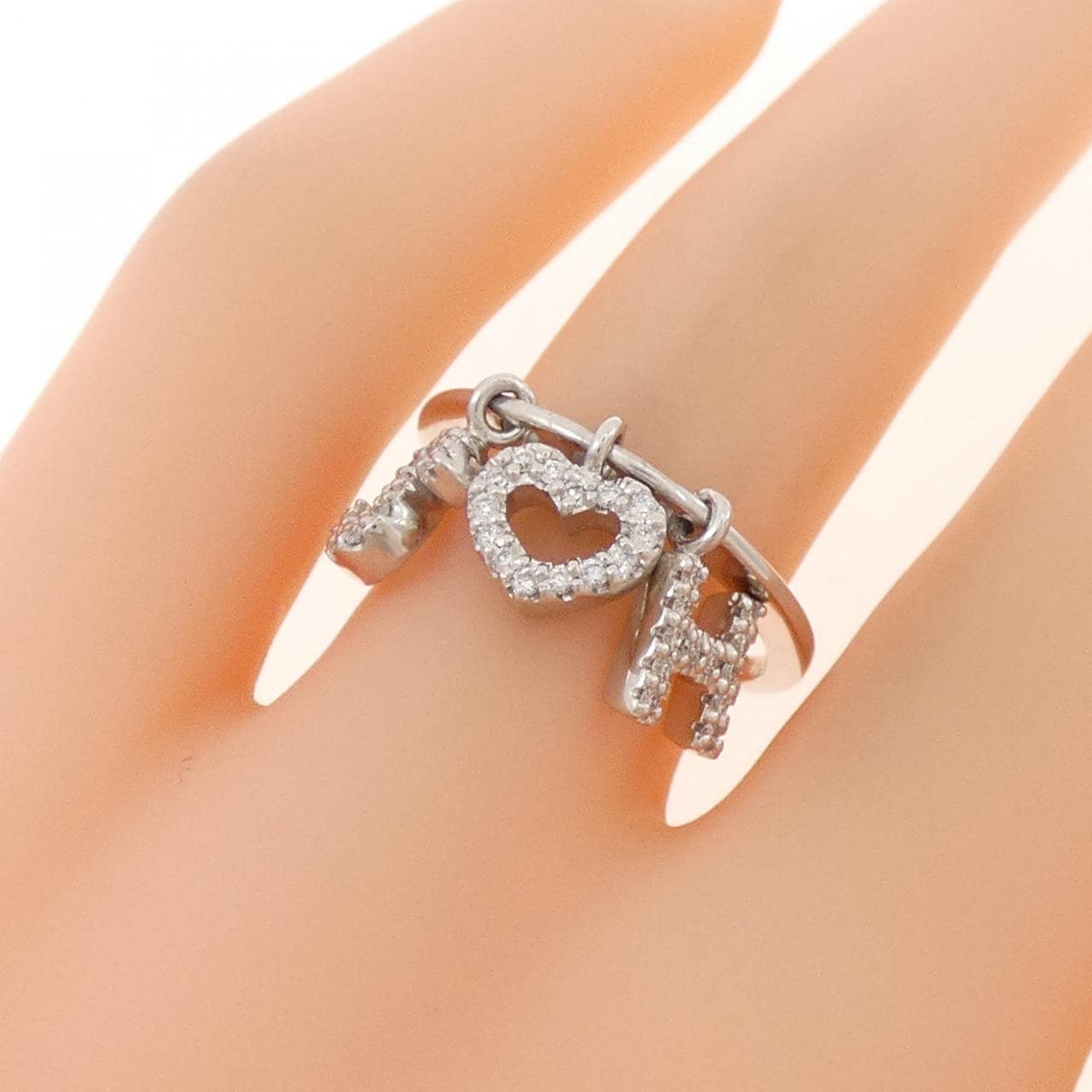 ポンテヴェキオ ダイヤモンド リング 0.21CT