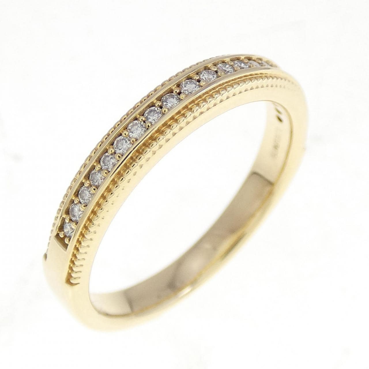 750YG ダイヤモンド リング 0.102CT