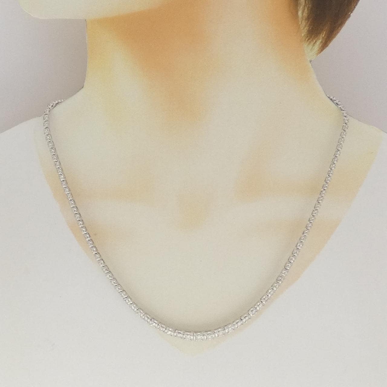 PT900 ダイヤモンド ネックレス 3.00CT