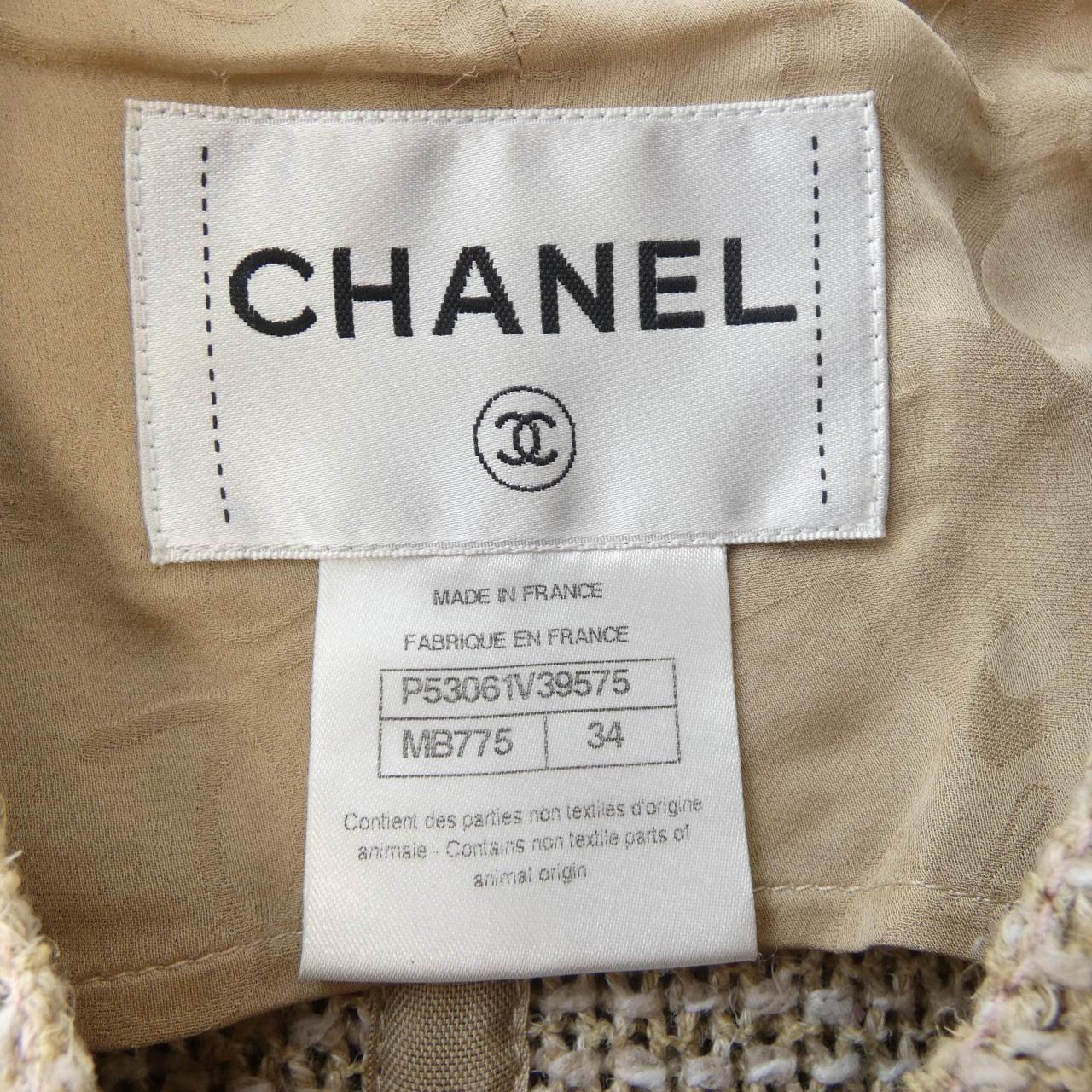 シャネル CHANEL P53061V39575 16C ノーカラージャケット