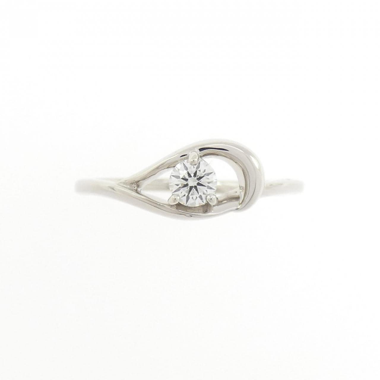 PT950 ダイヤモンド リング 0.15CT