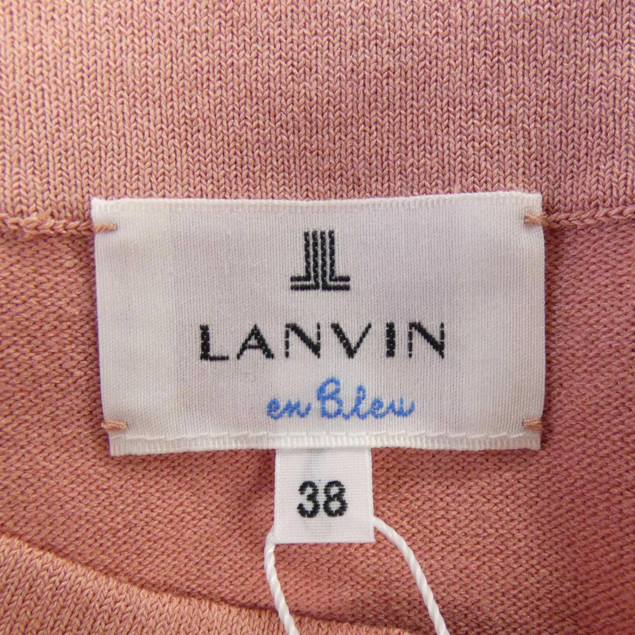 LANVIN en Bleu knit