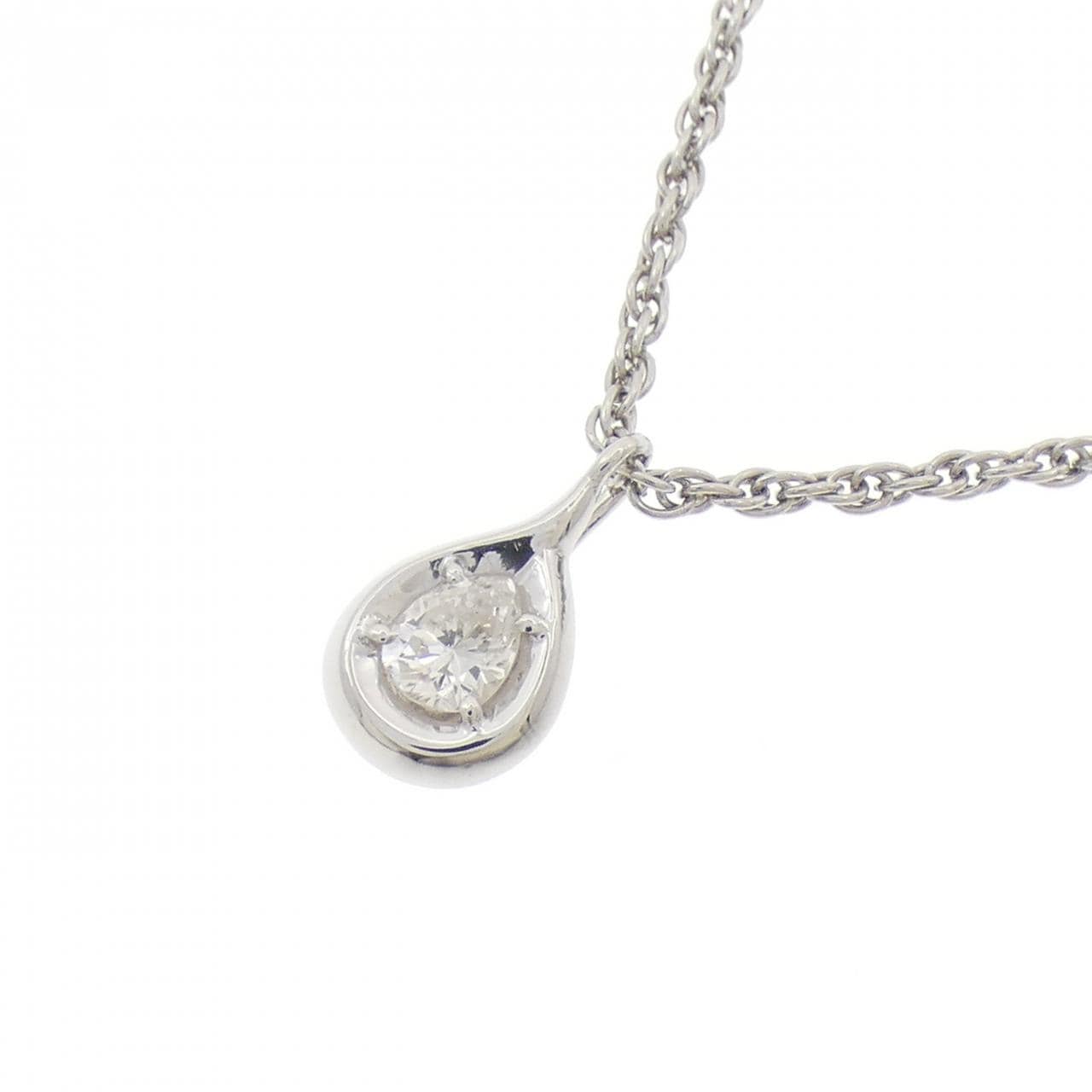 PT900/PT850 ダイヤモンド ネックレス 0.17CT
