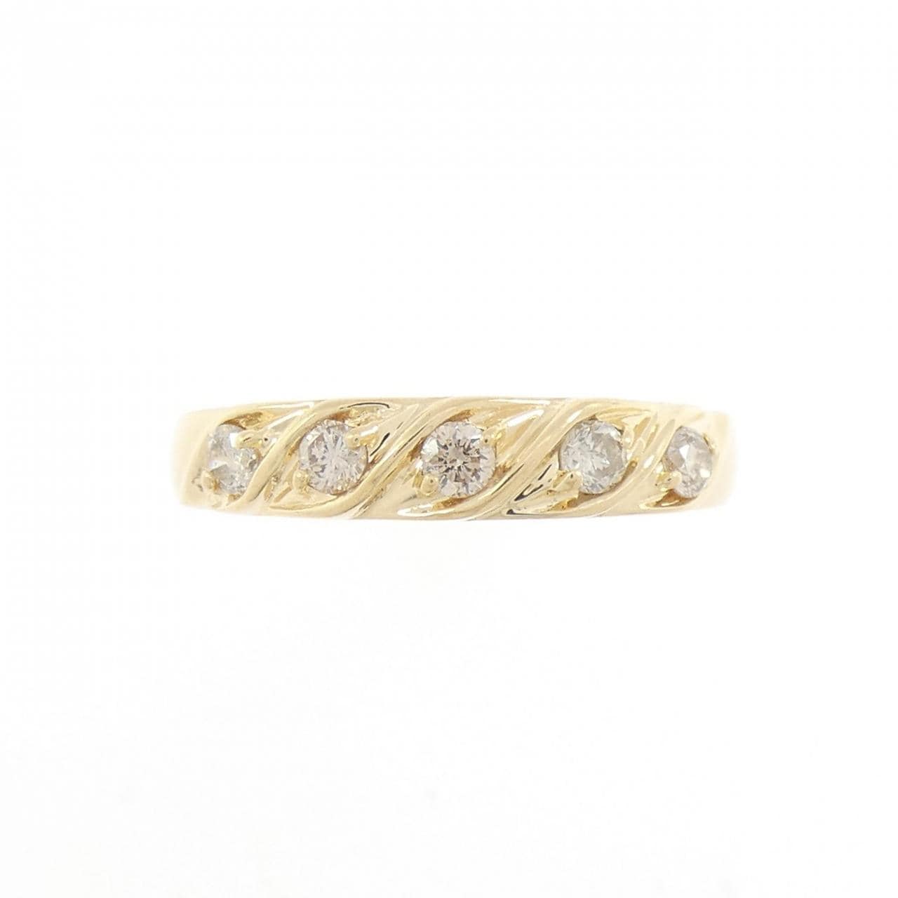 K18YG ダイヤモンド リング 0.30CT