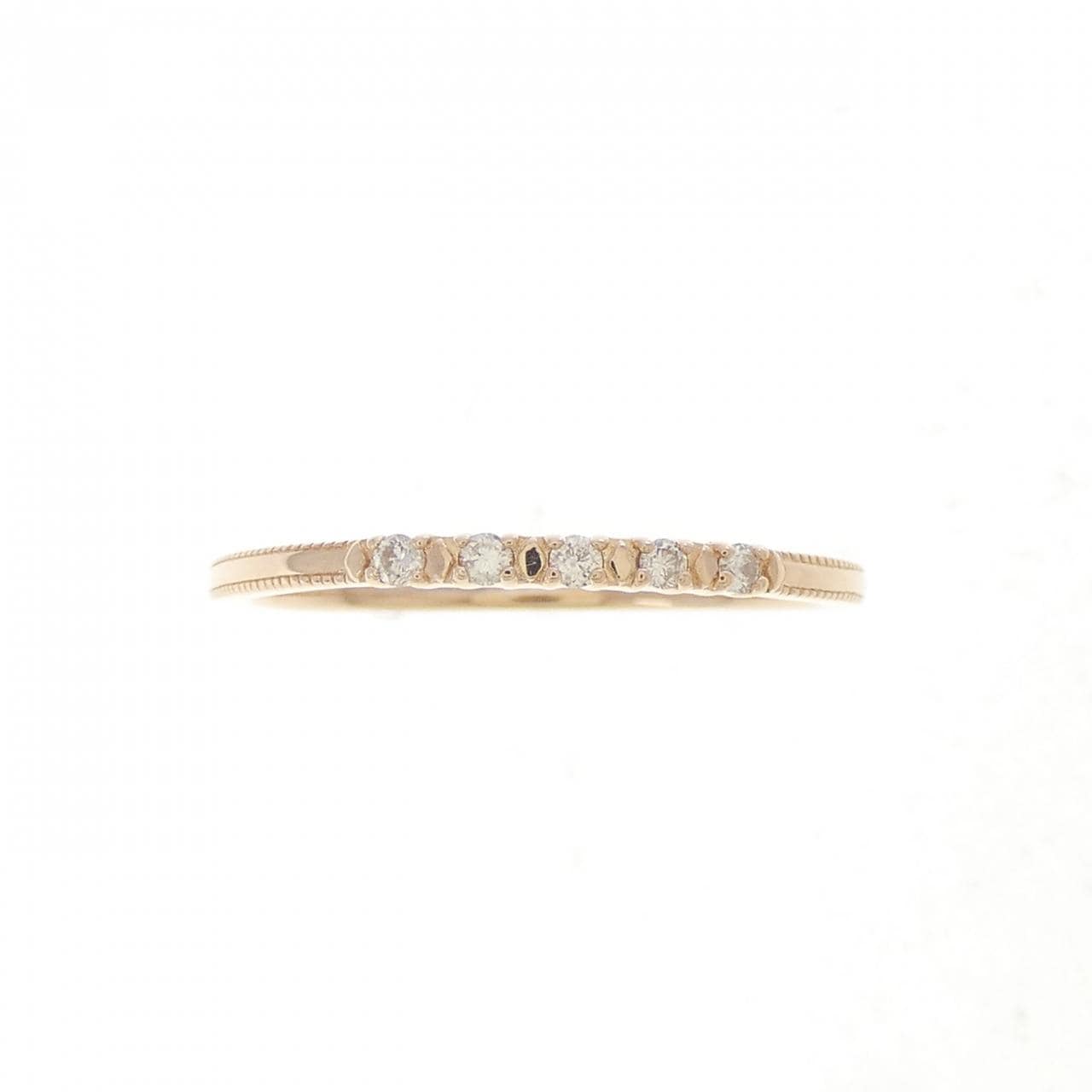 アガット ダイヤモンド リング 0.05CT