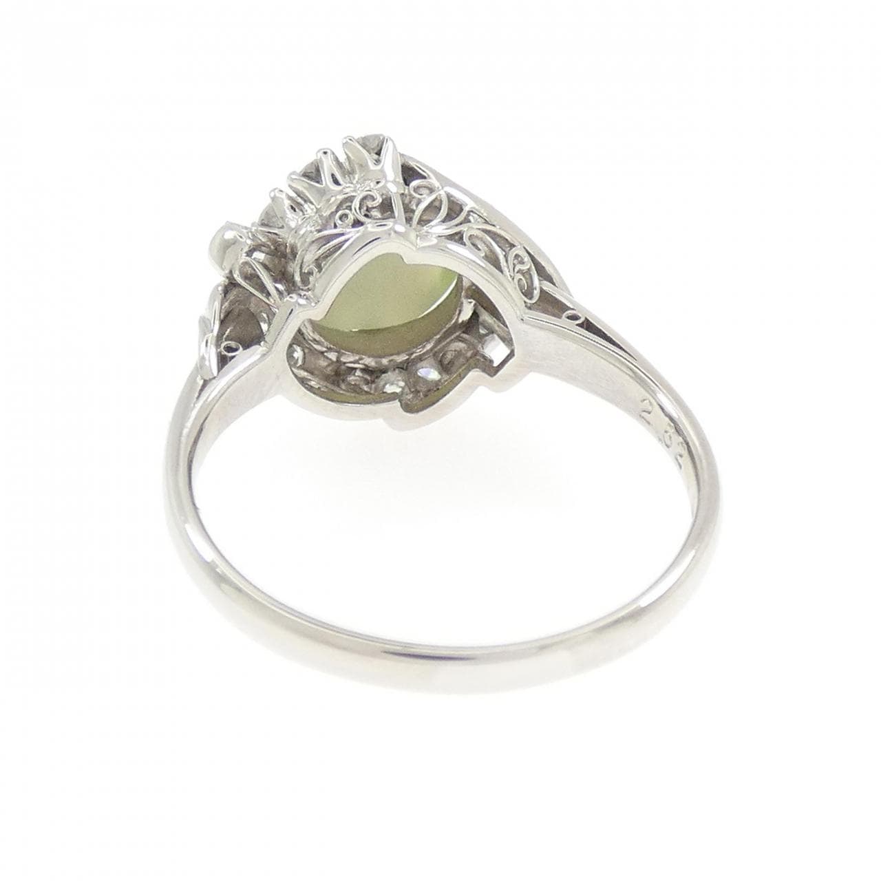 PT Chrysoberyl Cat's Eye Ring 2.52CT