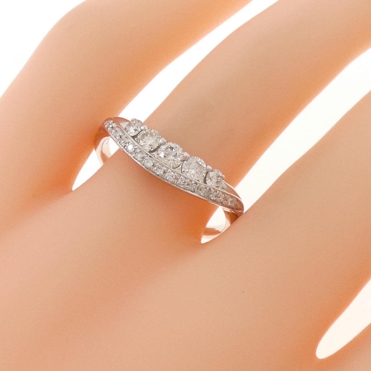 PT900 ダイヤモンド リング 0.50CT