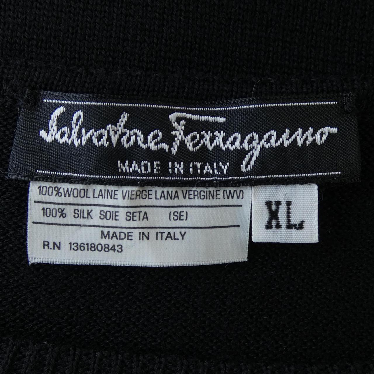 【ヴィンテージ】サルヴァトーレフェラガモ SALVATORE FERRAGAMO ニット