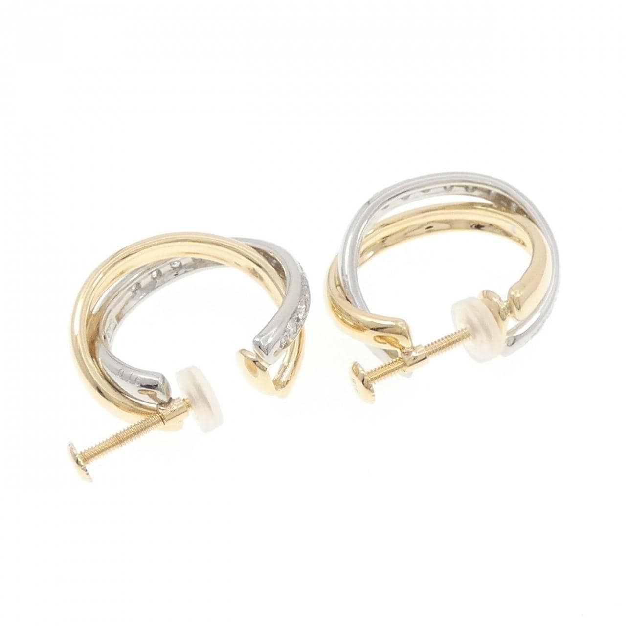 ワコウ ダイヤモンド イヤリング 0.32CT