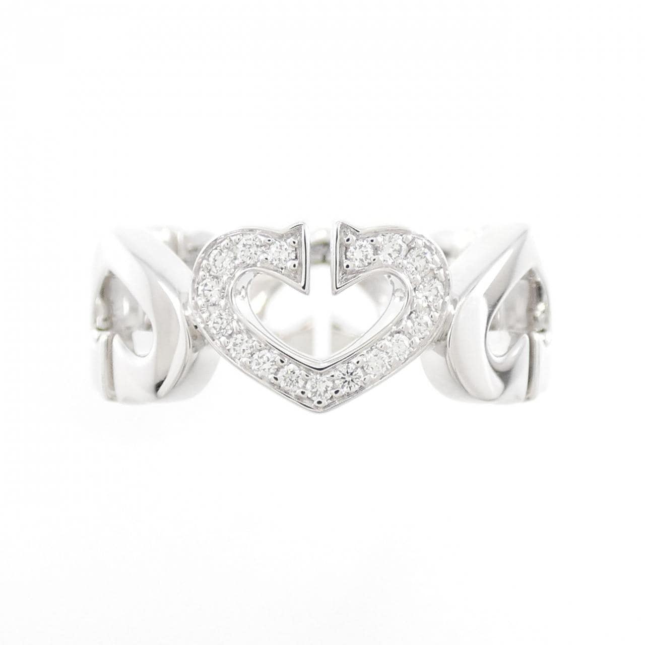 Cartier C heart 1P 戒指