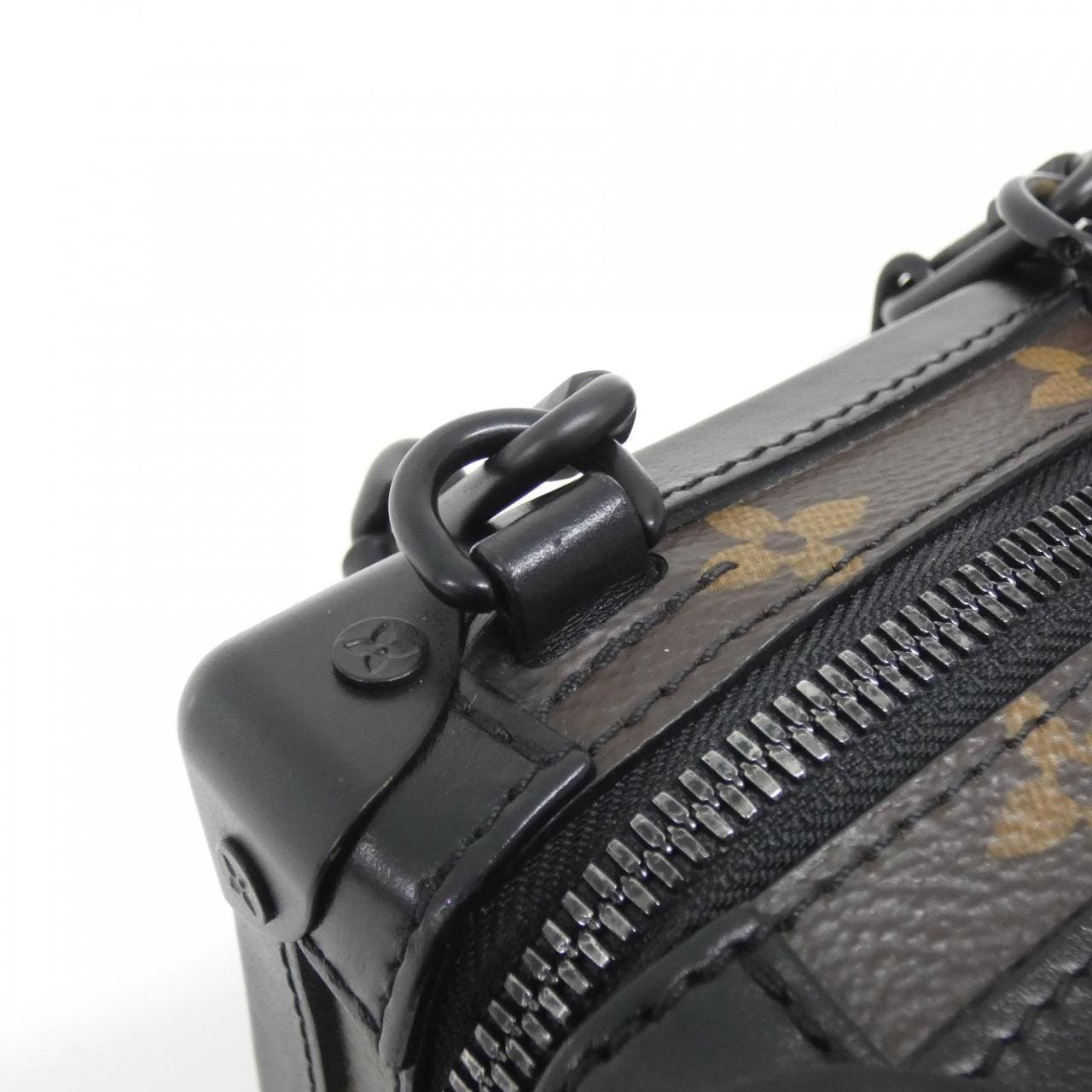 LOUIS VUITTON Monogram塔夫绸垂直柔软 Trunk M45044 单肩包