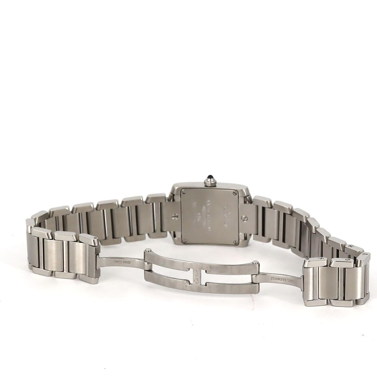 Cartier Tank Francaise SM W51008Q3 SS Quartz