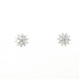 【新品】PT900 ダイヤモンド ピアス 0.30CT